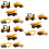 3 Sets Simulatie Legering Techniek Speelgoed Truck Model 8