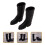 4Pares Mini Botas Decorativas Pretas Plásticas Para Casa 1:12 9