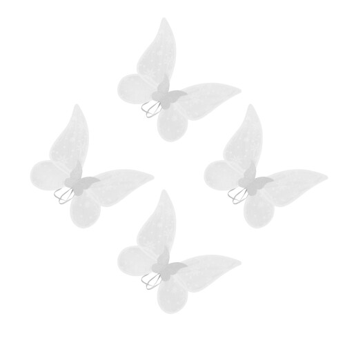 4 Unidades Asas De Borboletas E Decorativas 2