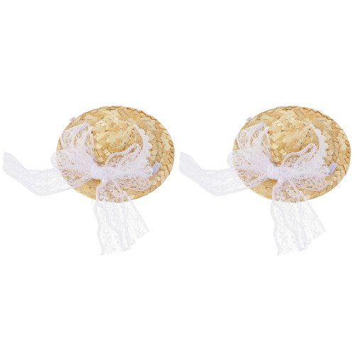 2Pcs Chapéu De Para , Proteção Solar, Adereço Para 1