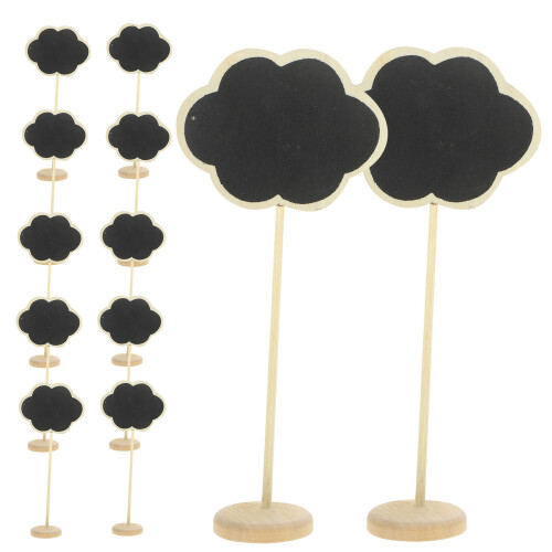 60 Unidades De Anúncios Pequenos Madeira Para 1