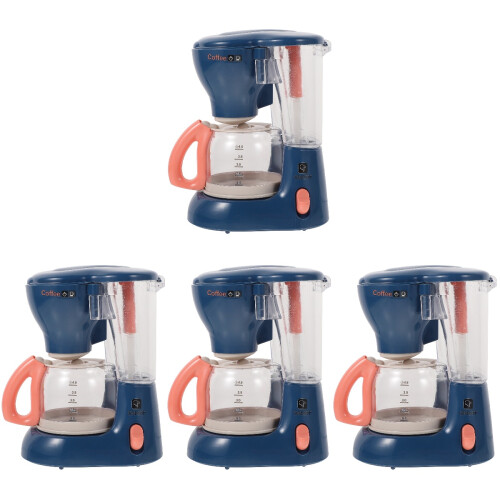 4 Unidades Brinquedo Eletrodoméstico Infantil Café Mini 2