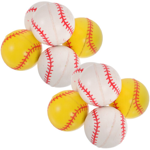 60 Unidades Bolas Saltitantes Estilo Beisebol Elásticas Pula-Pula 2