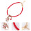 3 Peças Pulseira Natalina À Mão Bangle 11