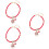 3 Peças Pulseira Natalina À Mão Bangle 8