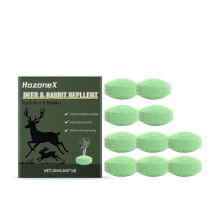 (3packs) Deer & Rabbit Repellent Pills, For Home, Outdoor & Garden Use, Plant-Oil Scent Deterrent, Long-Lasting Protection