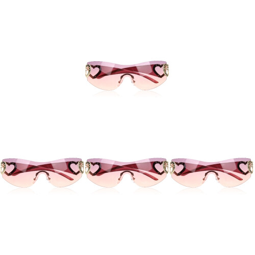 4Pcs Óculos De Sol Sem , Lentes Sem , Para 1