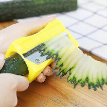 (Pink)Beauty Tools Let You Cut The Cucumber Beauty Beauty Cucumber Slicer Knife Sharpener Kitchen Accessories Peeler Fruit Curling A