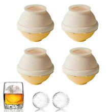 (Cheese yellow)Ice Cube Tray, Ice Ball Maker, For Whiskey And Cocktails, Creative Gift For Family And Friends