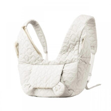 (Beige) Dog Carrier Cat Backpack Extra Large Capacity Pet Chest Bag Outdoor Bag Waterproof and Wind Resistant Portable