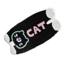 Thick Absorbent Bath Rug Cartoon Animal Nonslip Floor-kitten