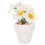 4 Unidades Miniatura Vaso Para Bonecas Verde Artificial 3