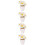 4 Unidades Miniatura Vaso Para Bonecas Verde Artificial 10