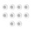 Pack of 10 Wall Mount Remote Holders for Controllers Convenient 1