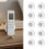 Pack of 10 Wall Mount Remote Holders for Controllers Convenient 2