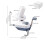 Hand Cranked Yarn Winder Multipurpose Desktop Yarn Winding 3