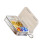 PC and Silicone Pills Box Sealed for-7 Translucent white 1