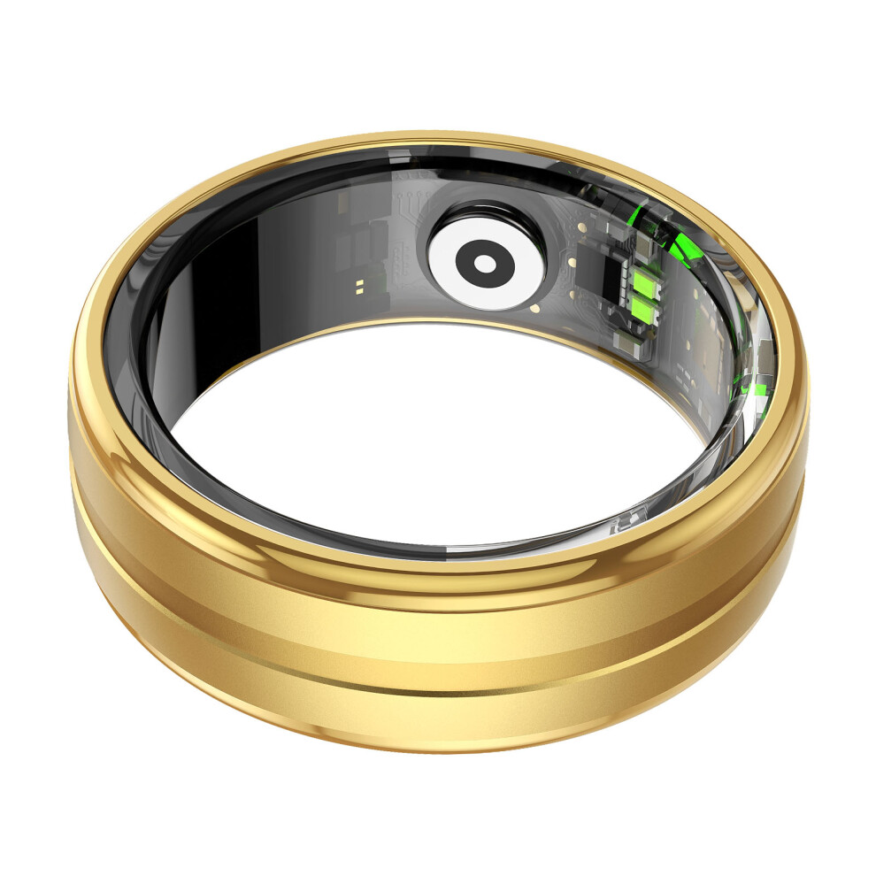 Aluminum Bluetooth 5.1 Smart Health Tracker, 5Atm Rainproof, Sleep & Sport Modes, Type 8 Gold 5021364369096