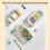 Sealed Storage Container Triple Divided For Freshness Produce 6