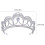 2Stk Krone Tiara Braut Stirnband 10