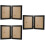 3Stk Holz Klappfotorahmen Set 10
