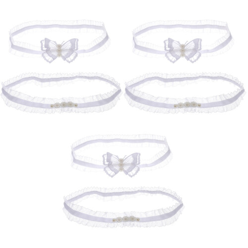 6 Strumpfbänder Beinschmuck 2