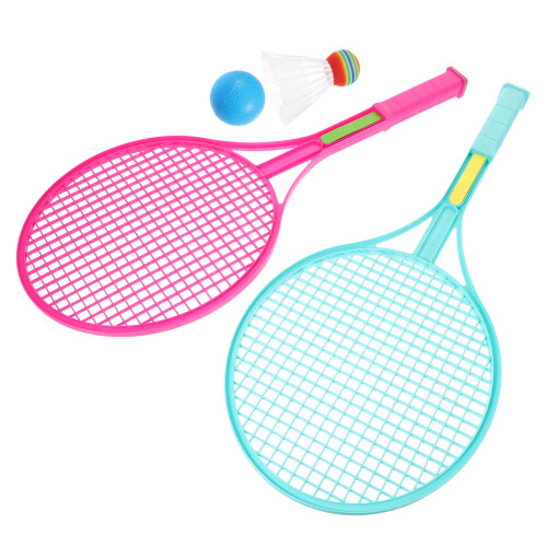 2 Sets Badminton Rackets Set Voor Kinderen Jongens