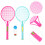 2 Sets Badminton Rackets Set Voor Kinderen Jongens 9