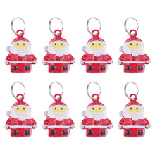 30 Santa Claus Klingelnde Glöckchen Haustier Halsband Anhänger