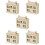 5Pcs Mini Wooden Villa Ornament Landscape Model 10