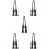 5 Kraag Vlinderdas Overhemd Bruiloft Accessoire 10