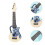 4 Unidades Ukulele Profissional Para Infantil E 9