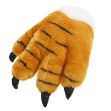 3 Pcs Simulation Animal Palm Plush Toy For Tiger