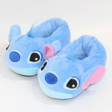 (Stitch,Kid 22CM)Stitch Slipper For Women And Girls, Fluffy And Warm Slippers, Slippers For Boys And Adults