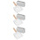 3 Sets Litter Scoop Kattebakzeef Metaal Met Houder 3