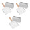 3 Sets Litter Scoop Kattebakzeef Metaal Met Houder 8