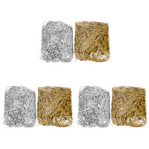 6 Packs Zerkleinertes Papier Schnitt Für Geschenkboxen 2