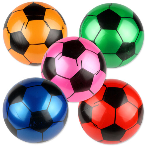 15 Unidades Bolas De Futebol Infláveis 9 Polegadas Para Crianças