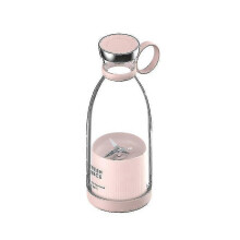 (Pink)Portable Electric Juicer Blender Usb Mini Fruit Blender Juicer Fruit Extractor Food Shake Multifunctional Juicer