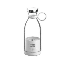 (White)Portable Electric Juicer Blender Usb Mini Fruit Blender Juicer Fruit Extractor Food Shake Multifunctional Juicer