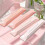 (Pink)Double Sided Tape Pens Roller Adhesive Glue Dispenser Runner for Scrapbooking Journaling 2