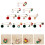 30 Sets Klassieke Kerstbroches Kledingaccessoires Feestattributen 9