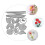 3 Folhas Ferro Design Flor Tulipa Para Artesanato 8