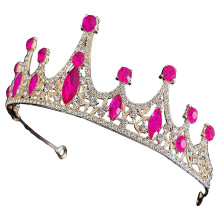 4 Unidades Faixa De Cabeça Com Coroa De Strass Para
