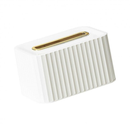 (white gold)For Tissue Box Rounded Edge  For Tissue Dispenser For Dormitory Bathroom