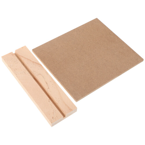 2Pcs Quadro Pequeno Para Mensagens, Base De , Face