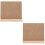 2Pcs Quadro Pequeno Para Mensagens, Base De , Face 8