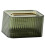 (transparent green)For Tissue Box Rounded Edge  For Tissue Dispenser For Dormitory Bathroom 1