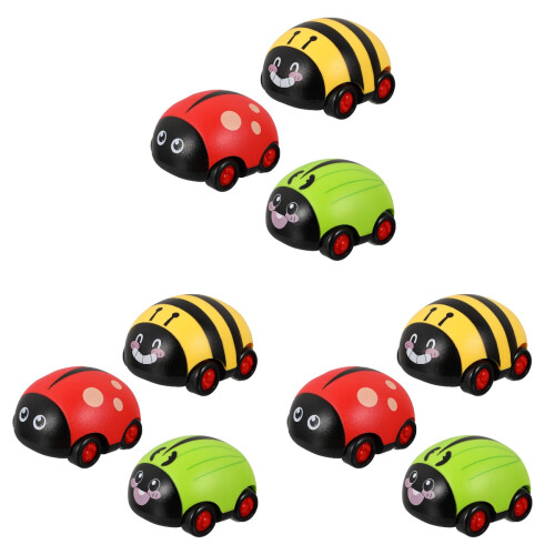 9 Peças De Carro Útil Brinquedo Educativo Para 2