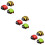 9 Peças De Carro Útil Brinquedo Educativo Para 10